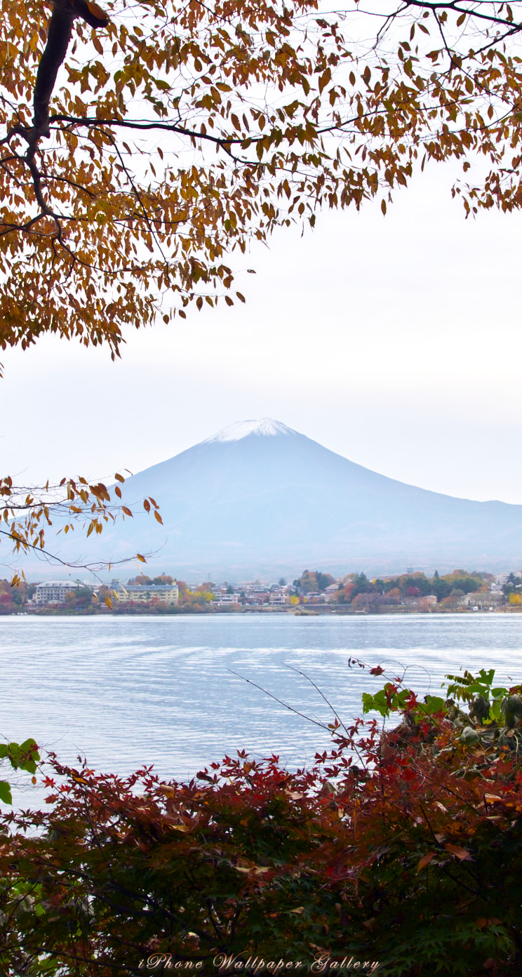 iOS 7-iPhone5用高画質壁紙「富士山-8」