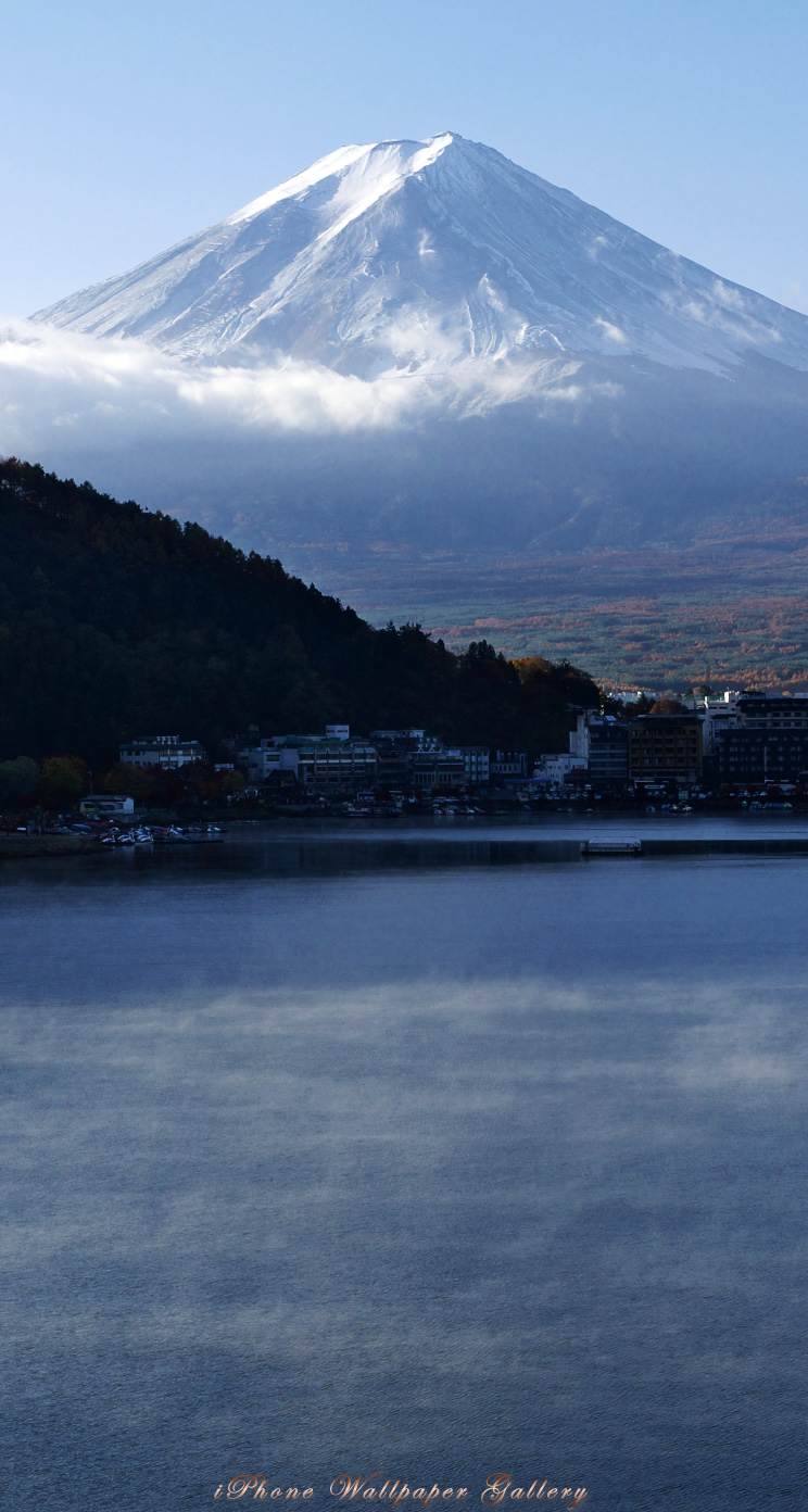 iOS 7-iPhone5用高画質壁紙「富士山-14」