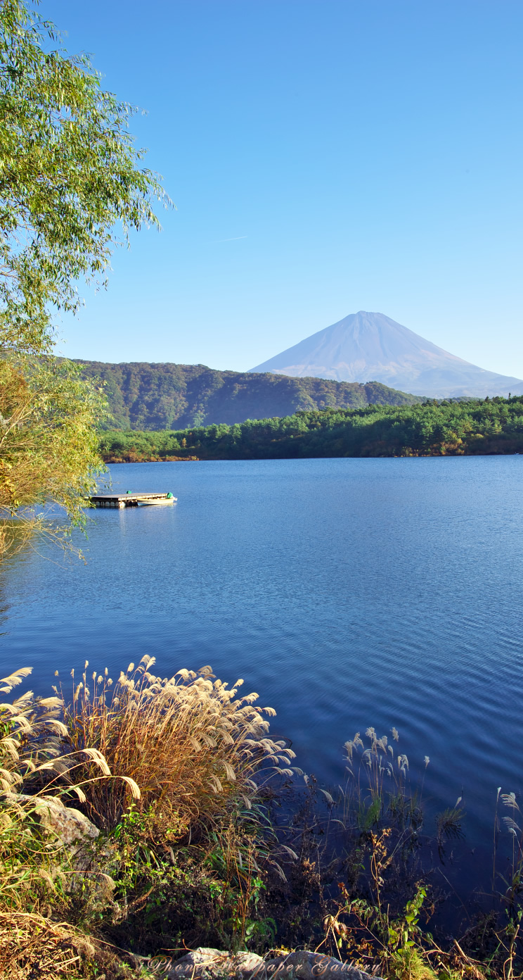 iOS 7-iPhone5用高画質壁紙「富士山-32」