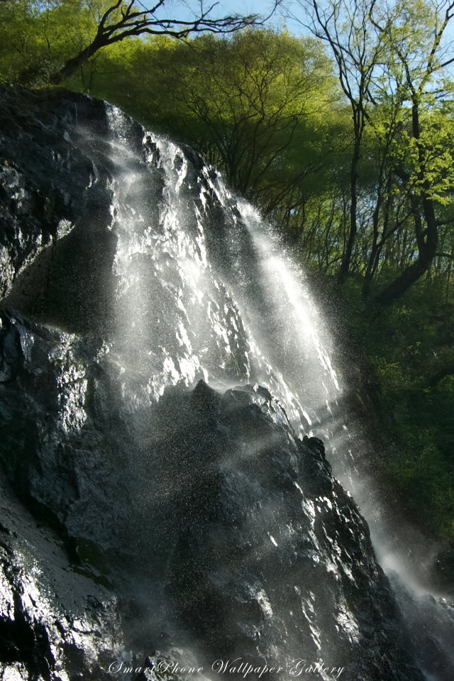 iPhone用高画質壁紙「滝-Waterfall」